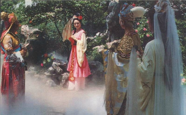 老版《西游記》攝影，美如畫的劇照