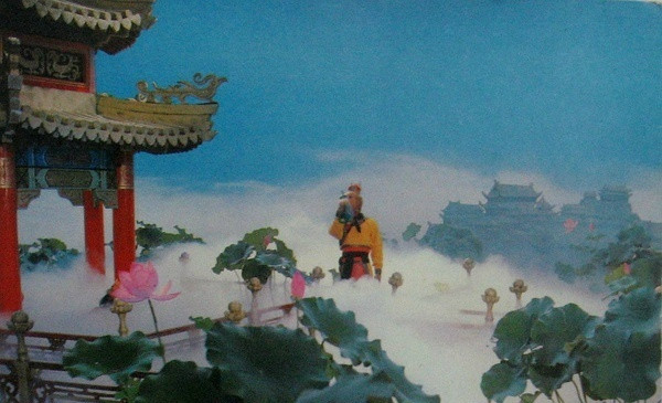 老版《西游記》攝影，美如畫的劇照