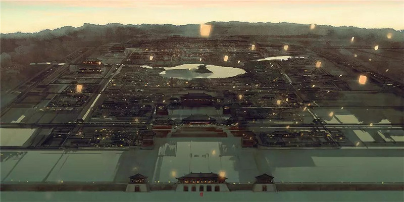 古風風景插畫伊吹五月