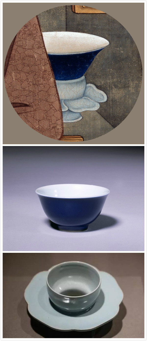 古代精美文物畫像與實(shí)物