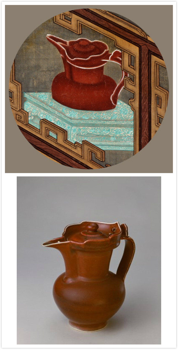 古代精美文物畫像與實物