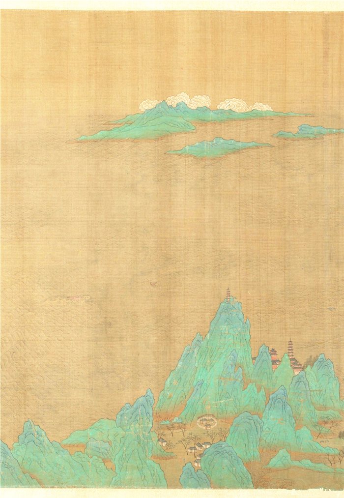 明朝國(guó)畫(huà)《海天旭日?qǐng)D》