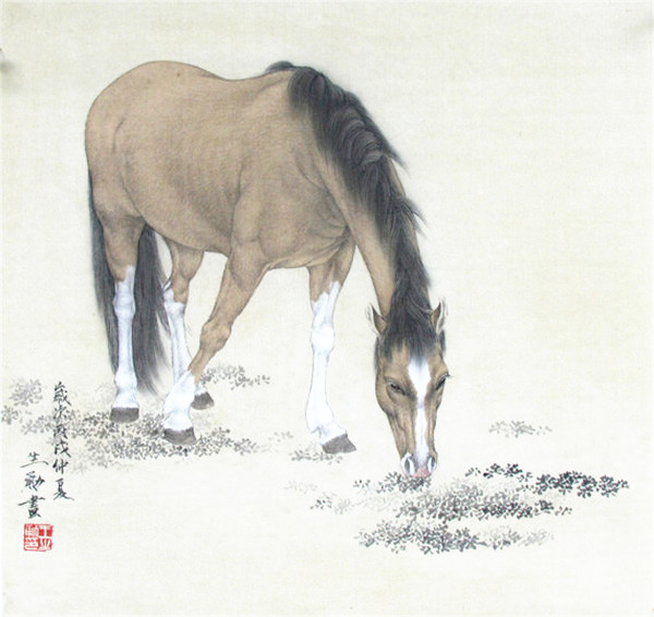 精美的十二生肖工筆國(guó)畫(huà)欣賞