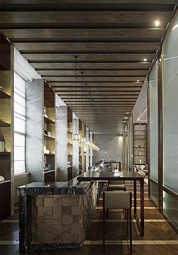 中式風格裝修設計蘭橋公館