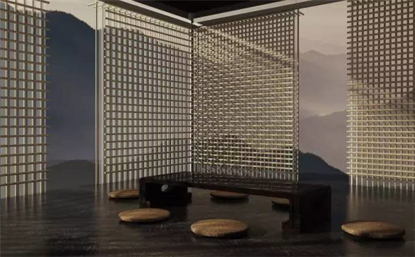 品茶牌佛之常用物，蒲團