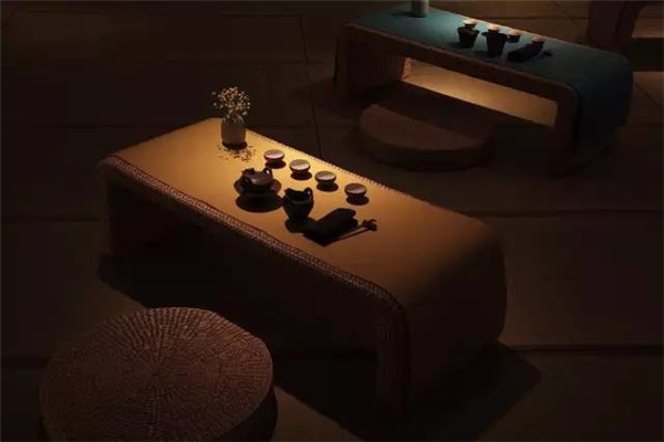 品茶牌佛之常用物，蒲團(tuán)