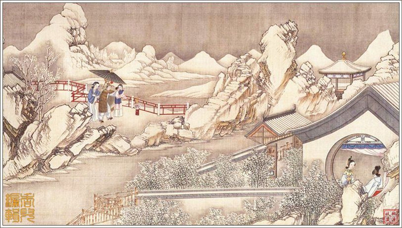 清代畫家孫溫繪畫的全本紅樓夢(mèng)圖(四)