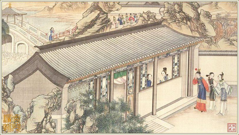 清代畫家孫溫繪畫的全本紅樓夢圖(四)