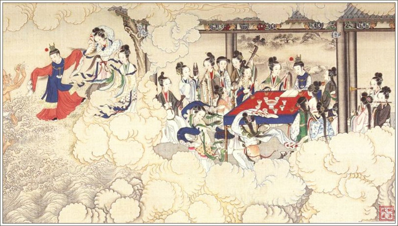 清代畫家孫溫繪畫的全本紅樓夢圖(四)