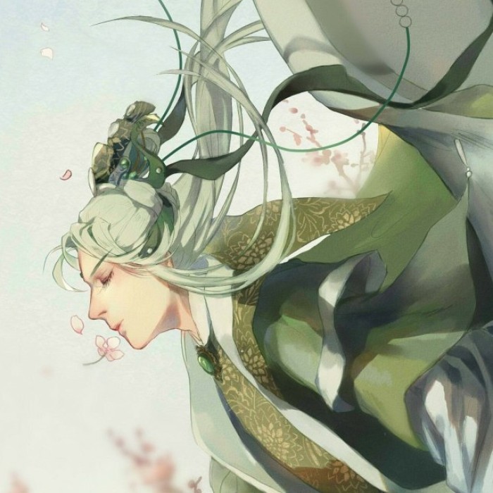 溫潤如玉男生古風頭像，福連文苑qq頭像