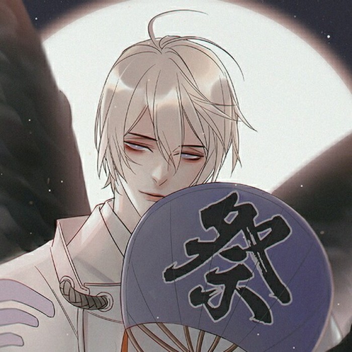 陰陽師大天狗和妖狐古風(fēng)頭像，男生頭像帥氣