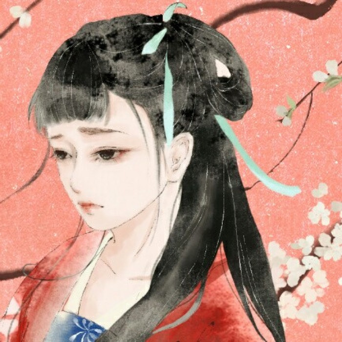 柔美淡雅女子古風頭像，古典女子qq頭像