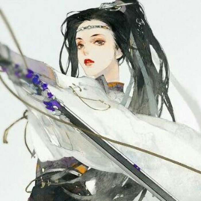 霸氣福連文苑女子頭像，女生古風(fēng)頭像