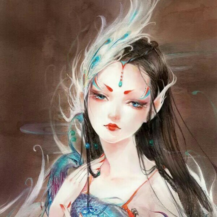 古風(fēng)妖精唯美頭像，妖以惑眾生