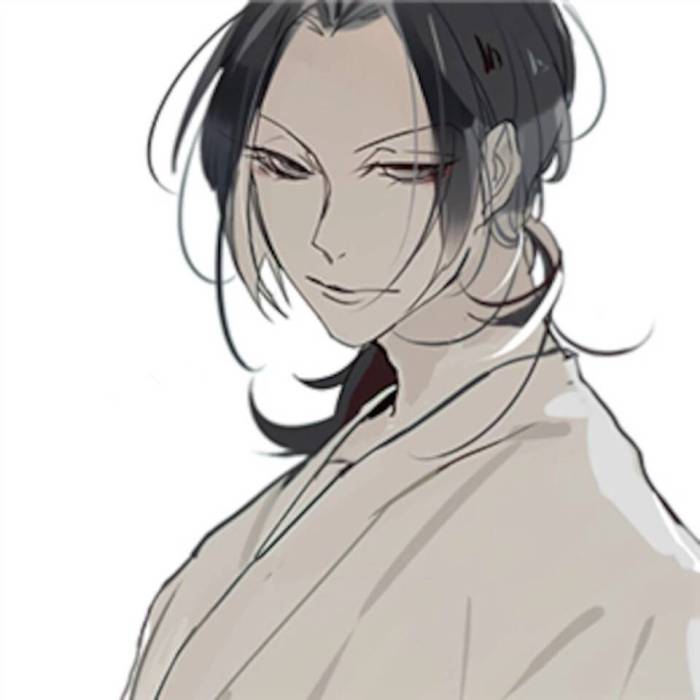 男子英氣古風(fēng)動(dòng)漫頭像，溫潤男生qq頭像