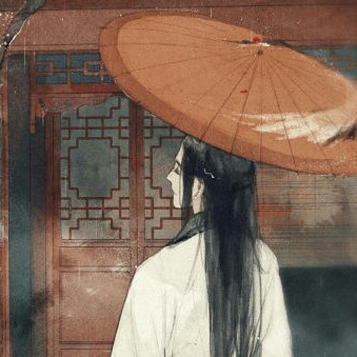 男子英氣古風(fēng)動(dòng)漫頭像，溫潤男生qq頭像