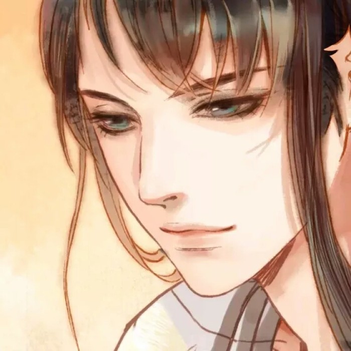 男子英氣古風(fēng)動(dòng)漫頭像，溫潤男生qq頭像