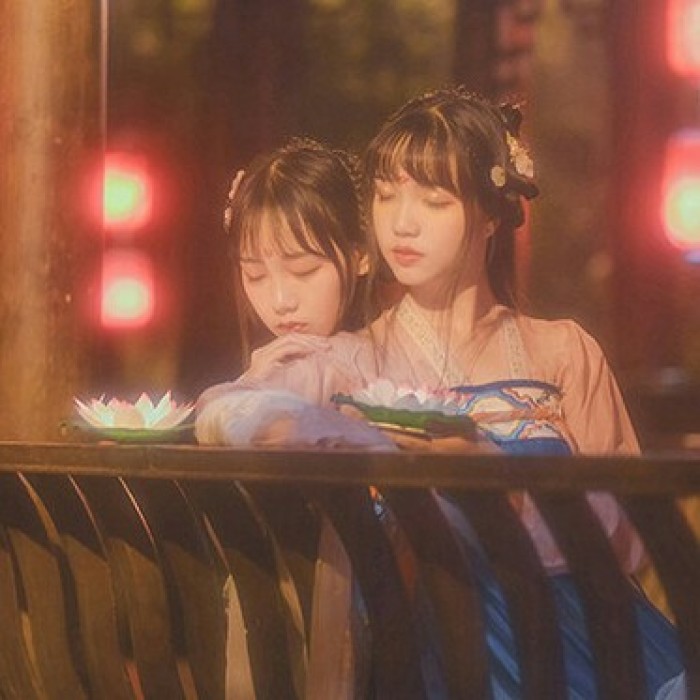 閨蜜古裝女子古風(fēng)頭像，楚楚動(dòng)人女生頭像
