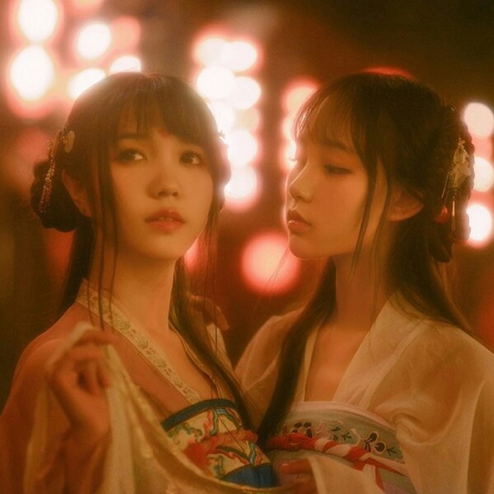 閨蜜古裝女子古風(fēng)頭像，楚楚動(dòng)人女生頭像