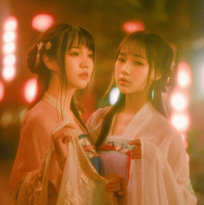 閨蜜古裝女子古風(fēng)頭像，楚楚動(dòng)人女生頭像