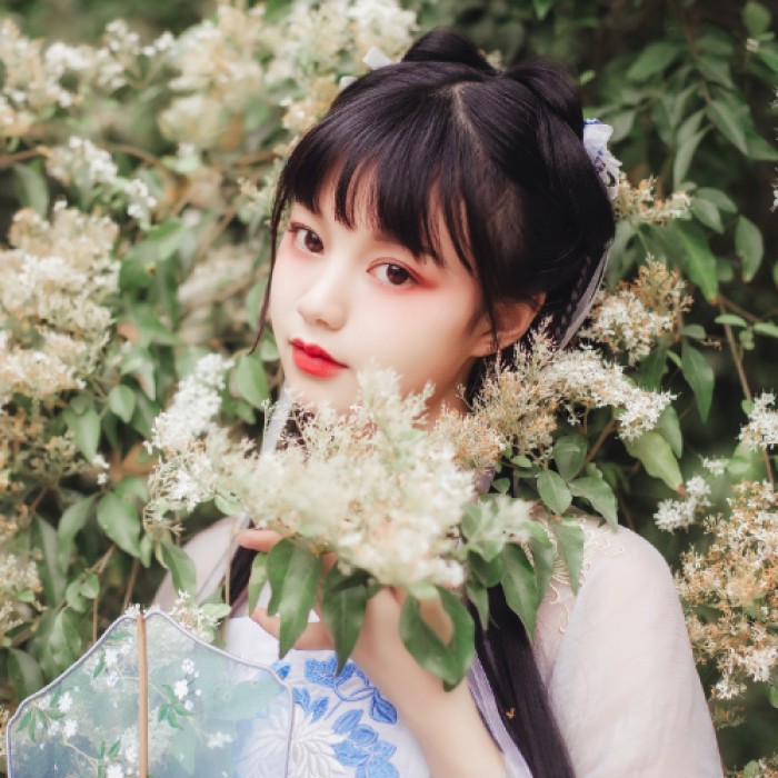 古裝水靈清秀女生頭像，唯美古風(fēng)頭像