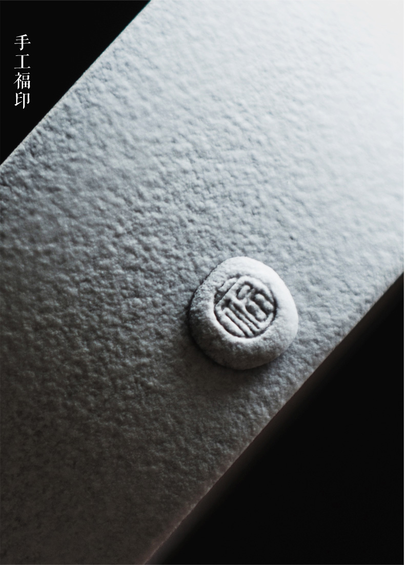 火山石小壺承天然巖石圓形茶托盤，陶瓷茶承儲