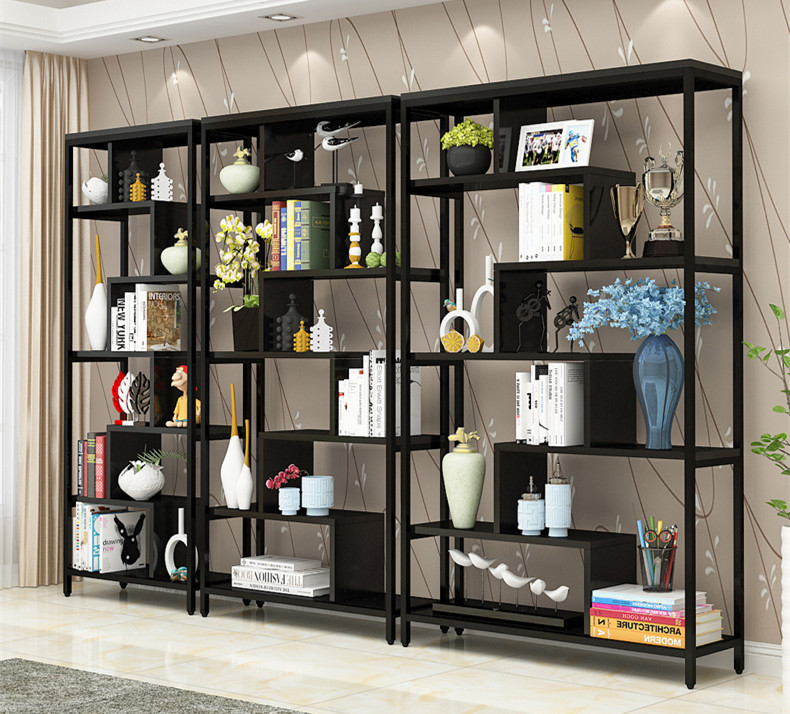 簡約中式博古架隔斷多寶閣，古董架書架奇石架