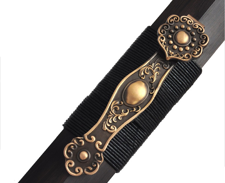 八面漢劍花紋鋼長劍，如意刀劍兵器