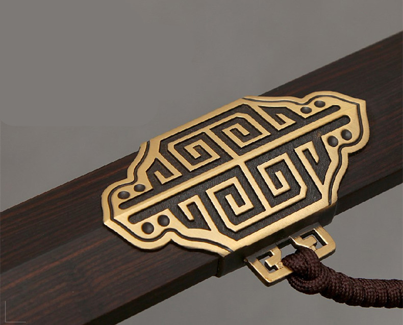 八面漢劍花紋鋼長劍，如意刀劍兵器