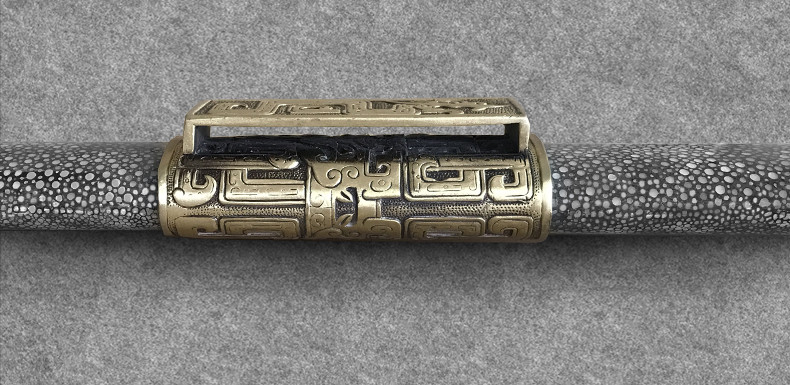 龍紋環(huán)首劍漢劍，漢代軍隊常用佩刀