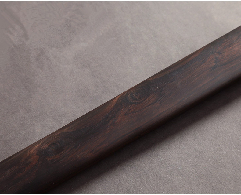 紫檀八面唐劍冷兵器，刀劍手工花紋鋼一體長劍