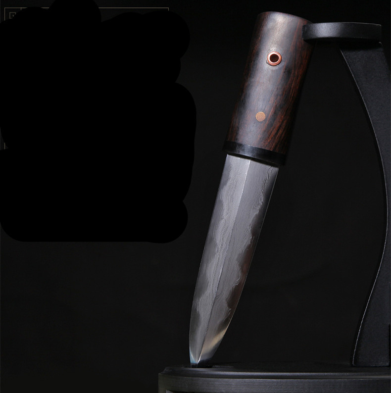 隱劍簡(jiǎn)約短劍手工漢劍，短小易帶紫檀劍鞘