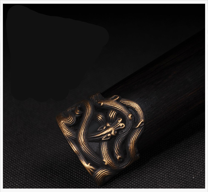 櫑具劍八面漢劍花紋鋼長款，蓬勃生機(jī)有力量