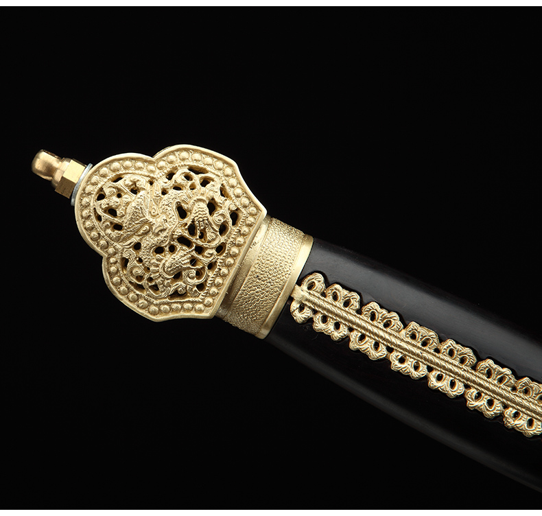 明朝御制大永樂劍，手工寶劍花紋鋼劍