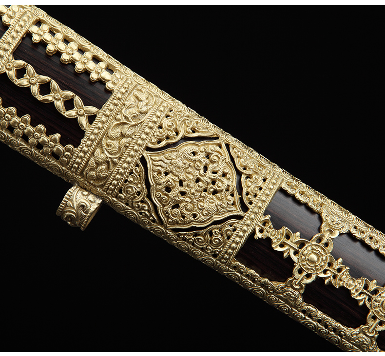 明朝御制大永樂劍，手工寶劍花紋鋼劍