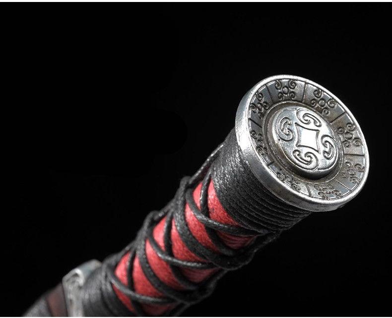 漢代短劍質(zhì)樸簡(jiǎn)約兵器，福連文苑工藝品寶劍