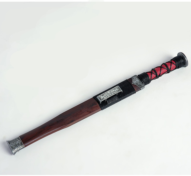 漢代短劍質(zhì)樸簡(jiǎn)約兵器，福連文苑工藝品寶劍