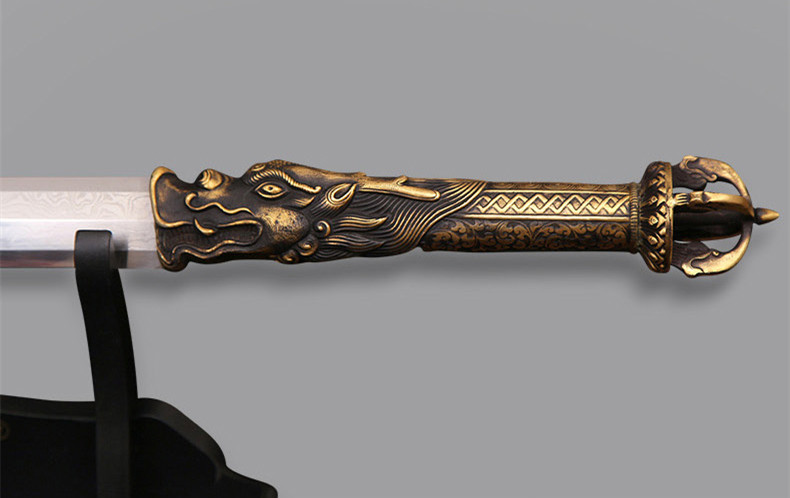 降魔刃藏傳佛教寶劍，短劍冷兵器一體劍