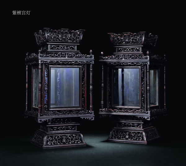 富貴奢華的精美宮廷畫燈欣賞