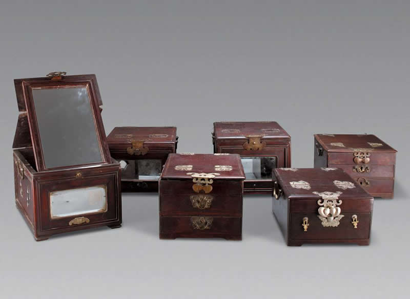 中國(guó)古代女子精致華貴的梳妝匣（二）