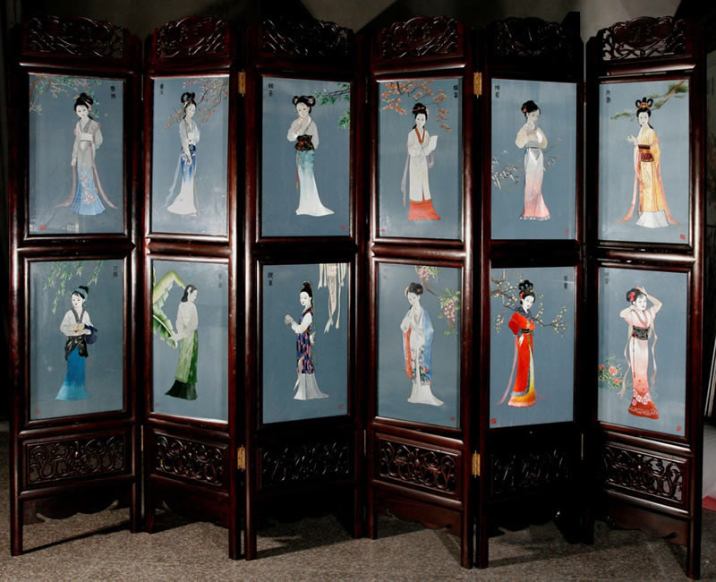 精妙絕倫的中式古典屏風(fēng)