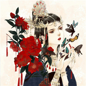 英氣女子古風(fēng)頭像，動(dòng)漫女生頭像qq頭像