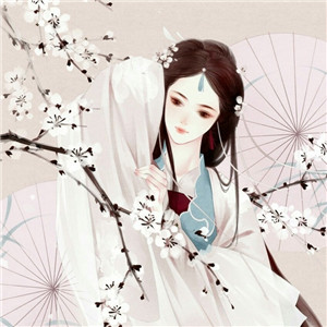 冬日飛雪女子古風(fēng)頭像，好看的動(dòng)漫頭像