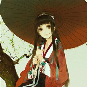 冬日飛雪女子古風(fēng)頭像，好看的動(dòng)漫頭像