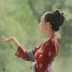 煙雨迷蒙古風(fēng)女子頭像，漢服真人頭像qq頭頭像