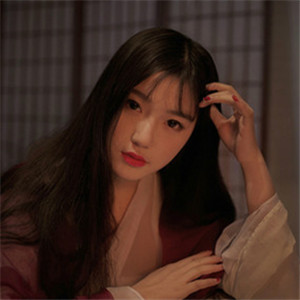 慵懶美人女子古風頭像，如夢似醒唯美真人頭像