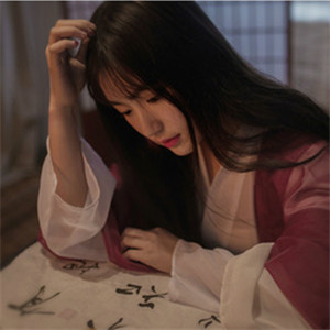 慵懶美人女子古風頭像，如夢似醒唯美真人頭像