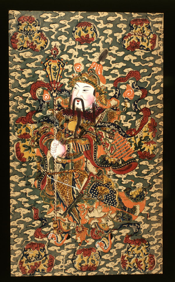 福連文苑傳統(tǒng)精美色彩艷麗的年畫