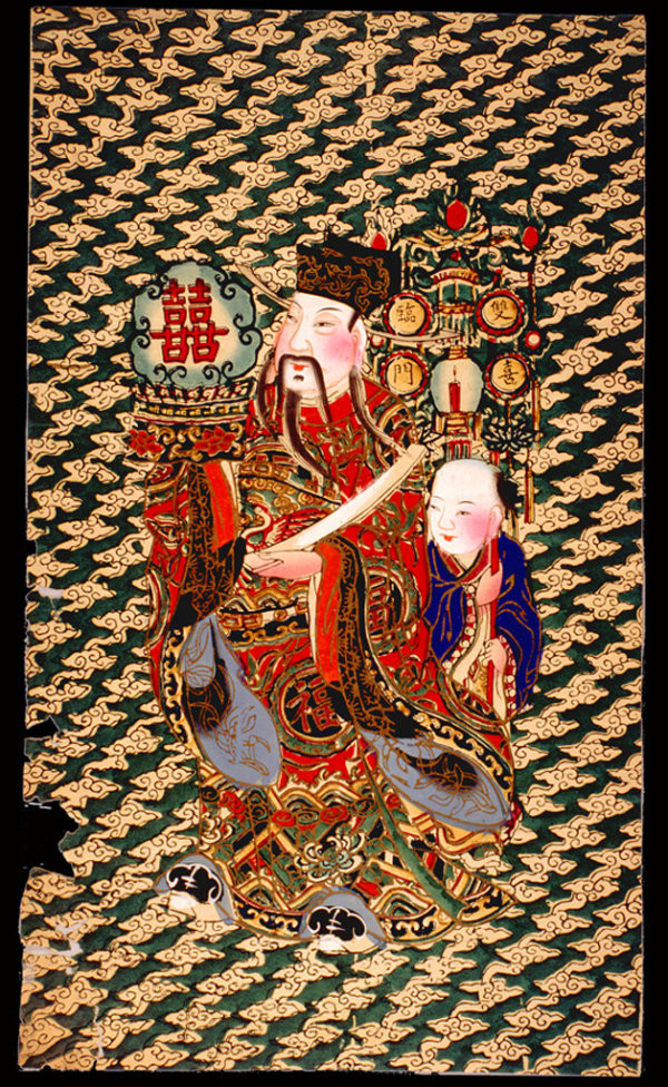 福連文苑傳統(tǒng)精美色彩艷麗的年畫(huà)（二）