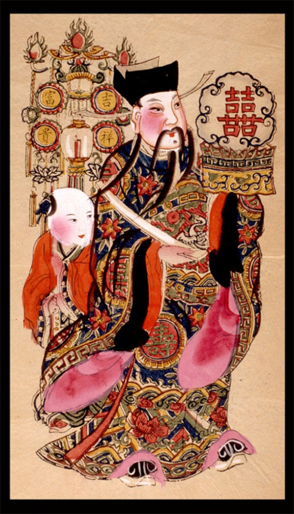 福連文苑傳統(tǒng)精美色彩艷麗的年畫(huà)（二）